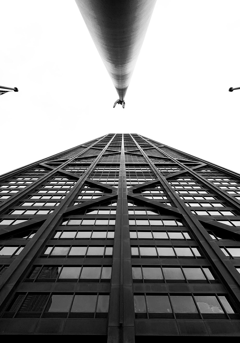 High business center in metropolitan city